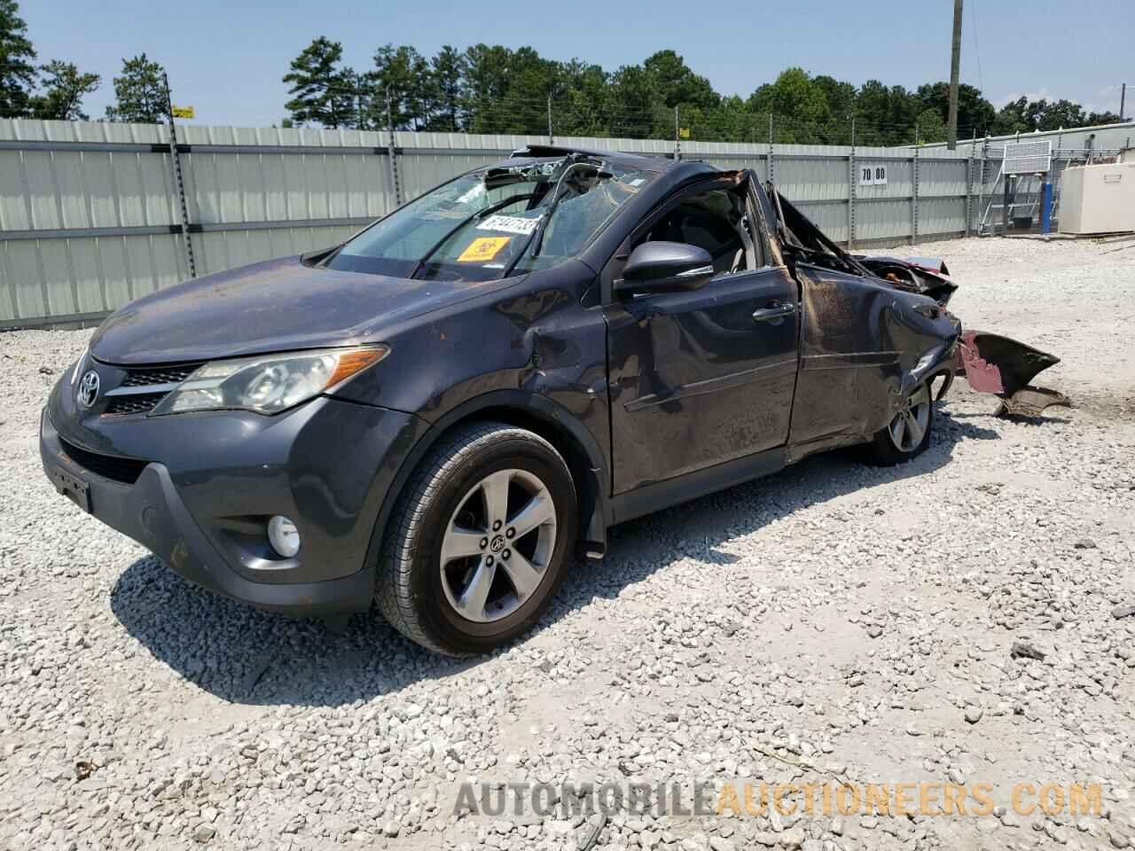 2T3RFREVXFW292792 TOYOTA RAV4 2015