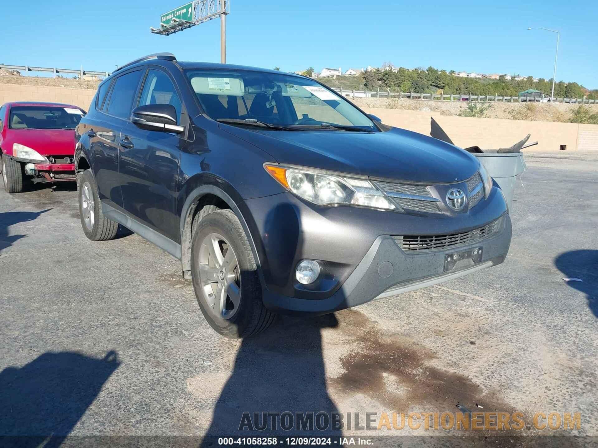 2T3RFREVXFW292923 TOYOTA RAV4 2015