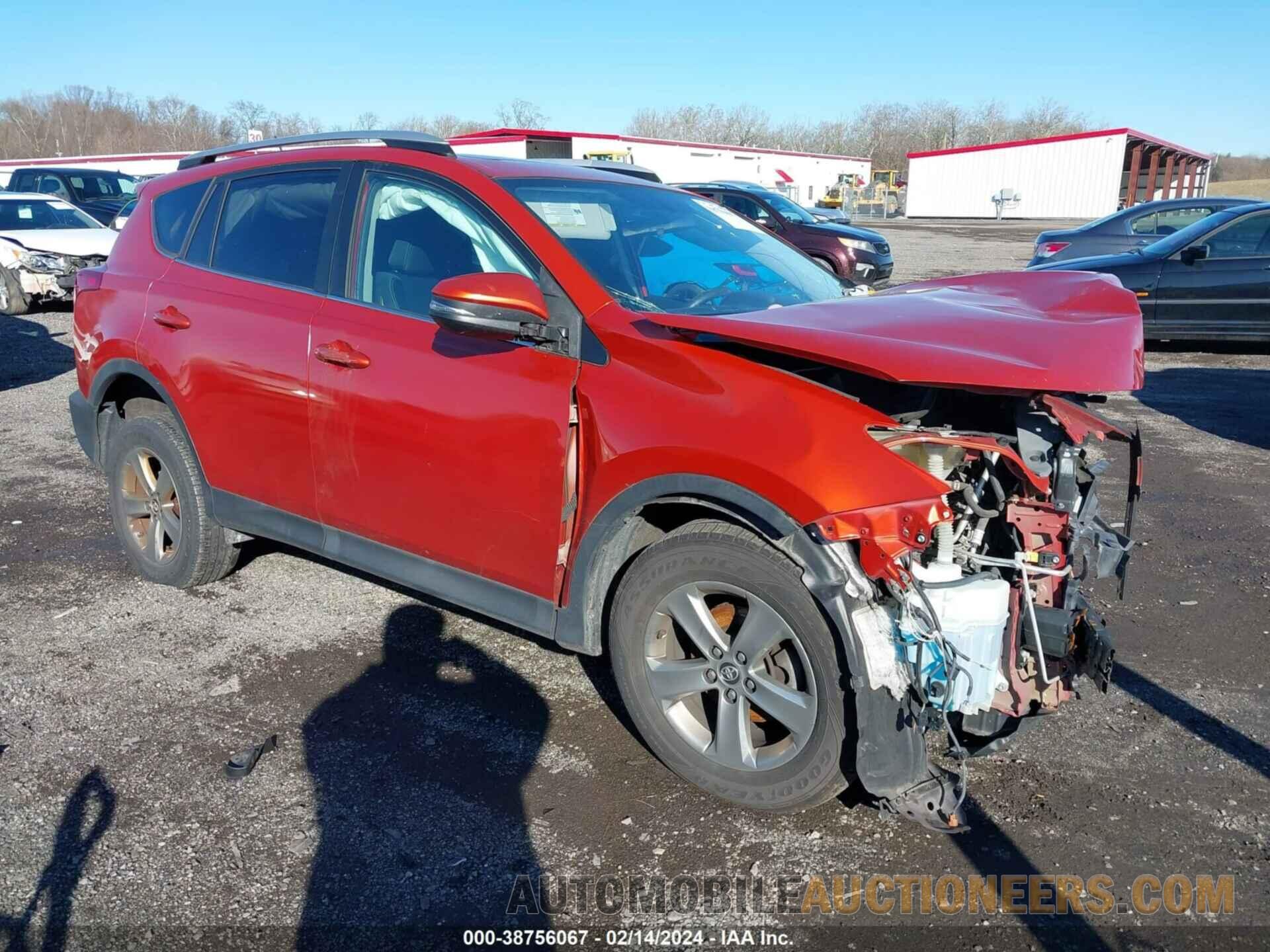 2T3RFREVXFW298513 TOYOTA RAV4 2015