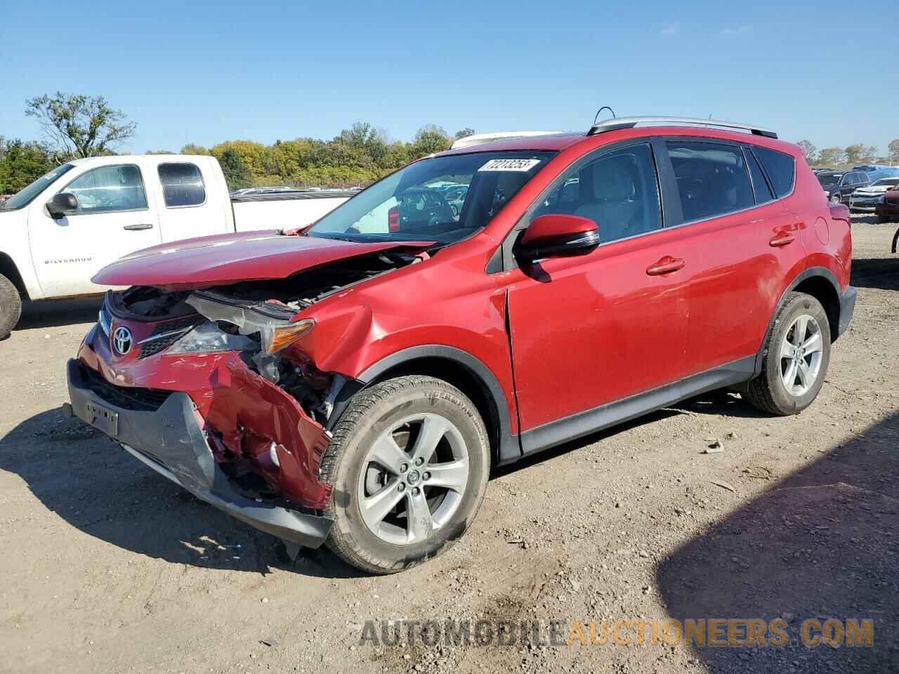 2T3RFREVXFW318727 TOYOTA RAV4 2015