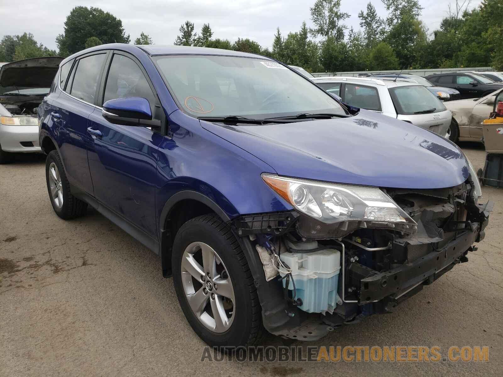 2T3RFREVXFW322129 TOYOTA RAV4 2015