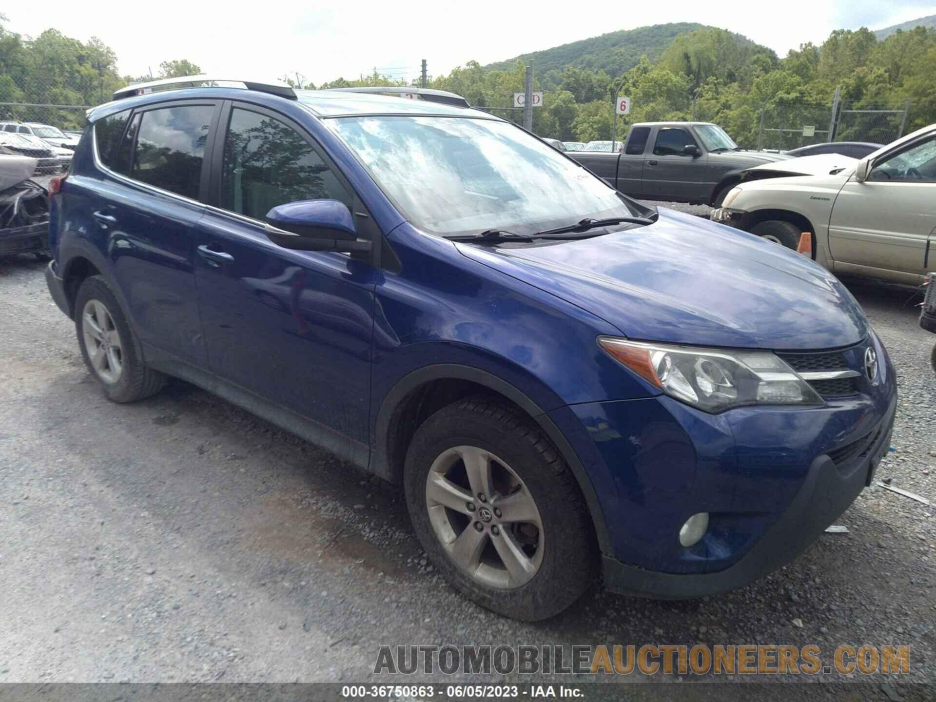 2T3RFREVXFW353137 TOYOTA RAV4 2015