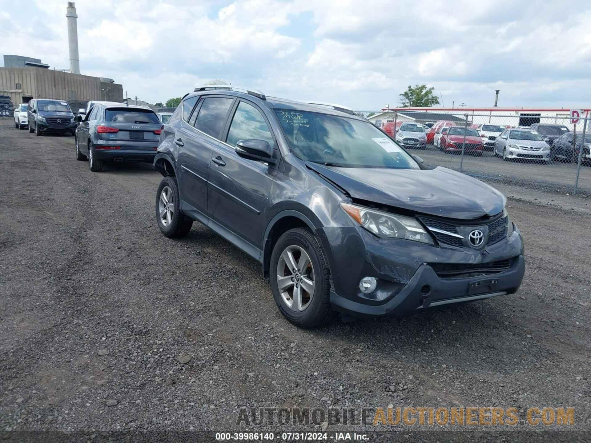 2T3RFREVXFW369175 TOYOTA RAV4 2015