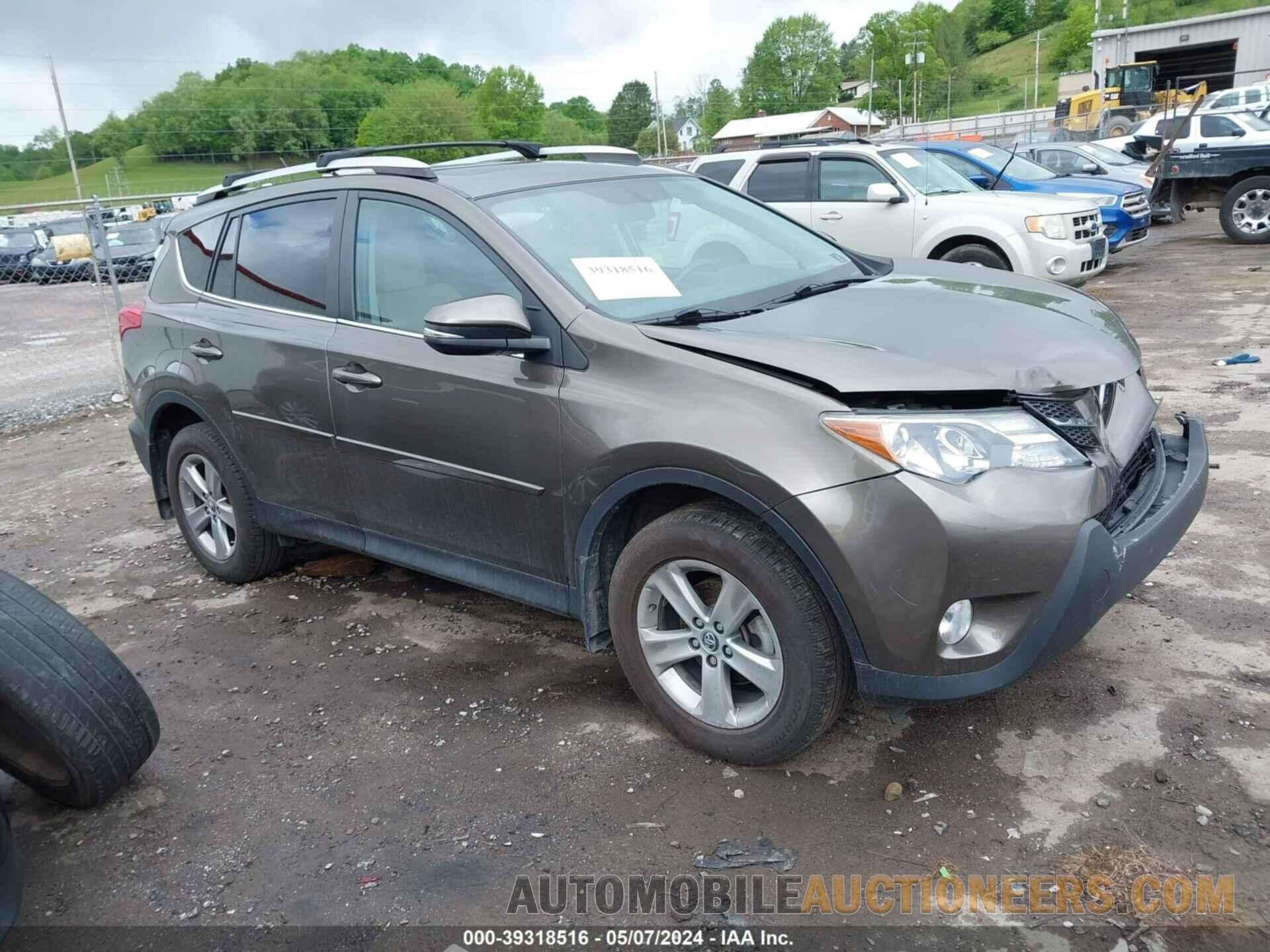 2T3RFREVXFW374733 TOYOTA RAV4 2015