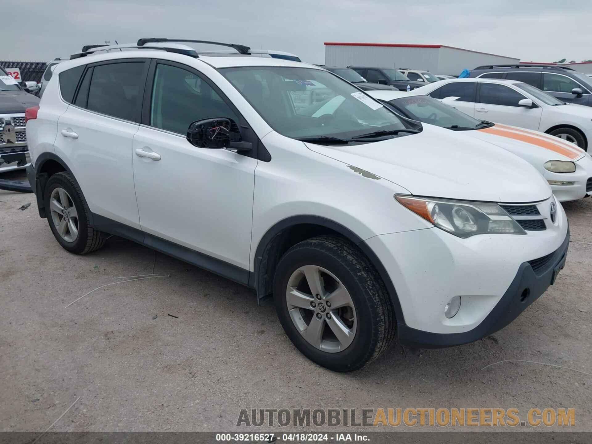 2T3RFREVXFW377082 TOYOTA RAV4 2015