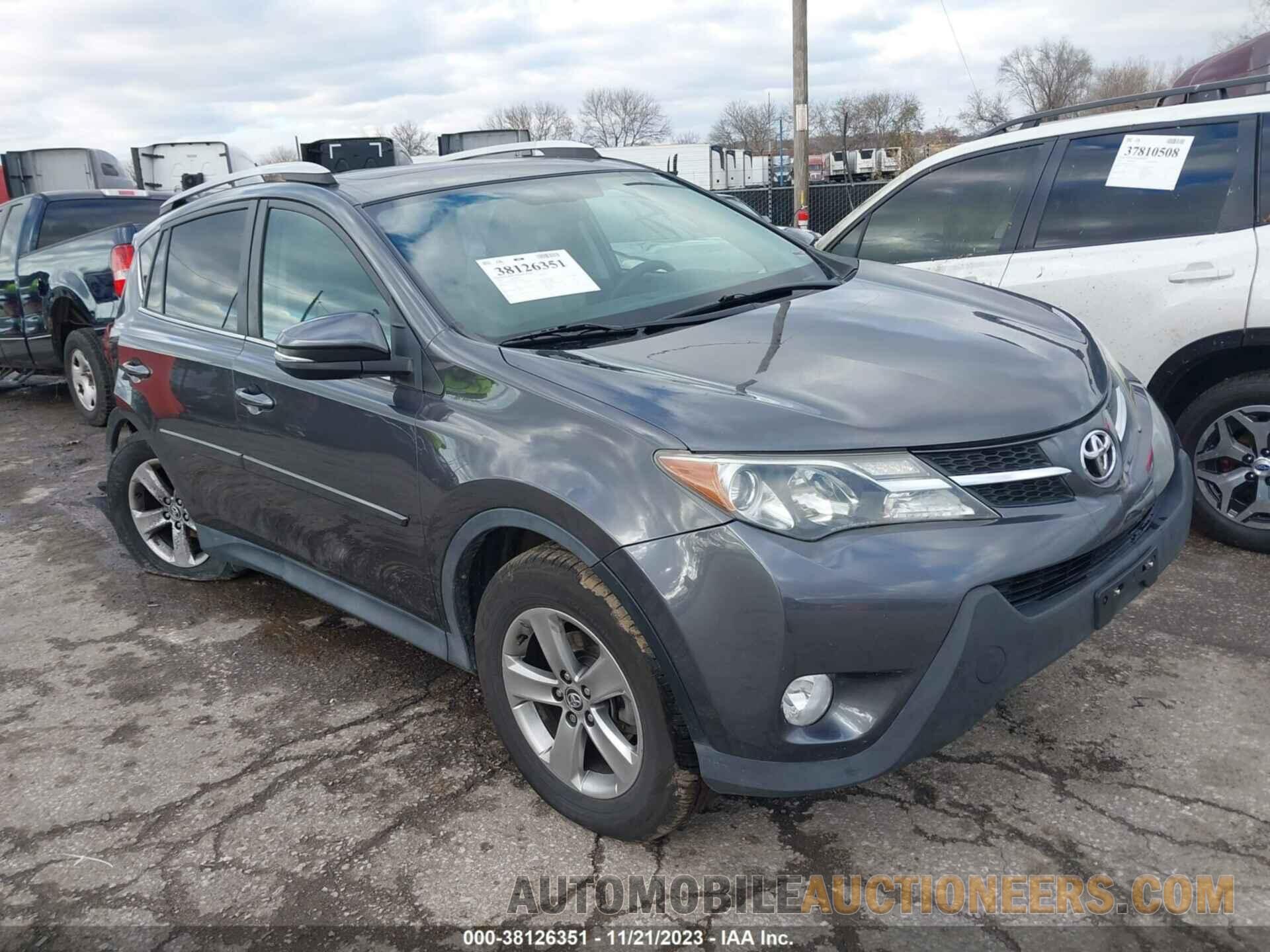 2T3RFREVXFW391936 TOYOTA RAV4 2015