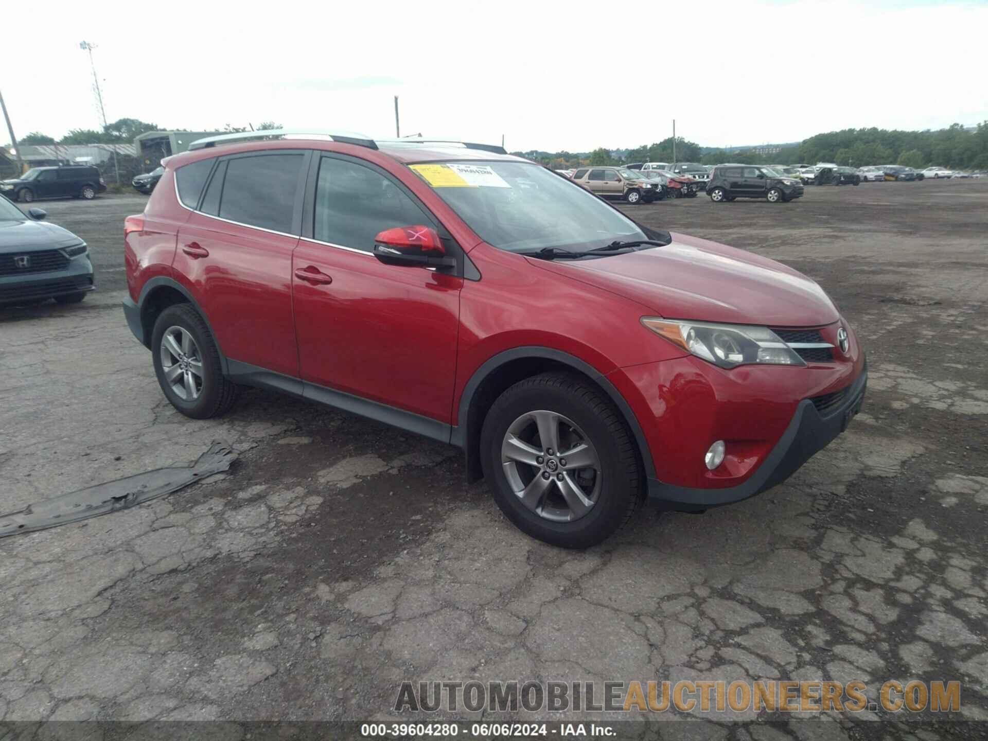 2T3RFREVXFW392889 TOYOTA RAV4 2015