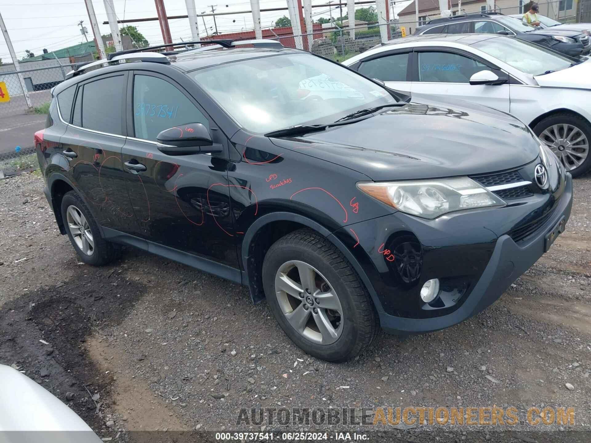 2T3RFREVXFW400358 TOYOTA RAV4 2015