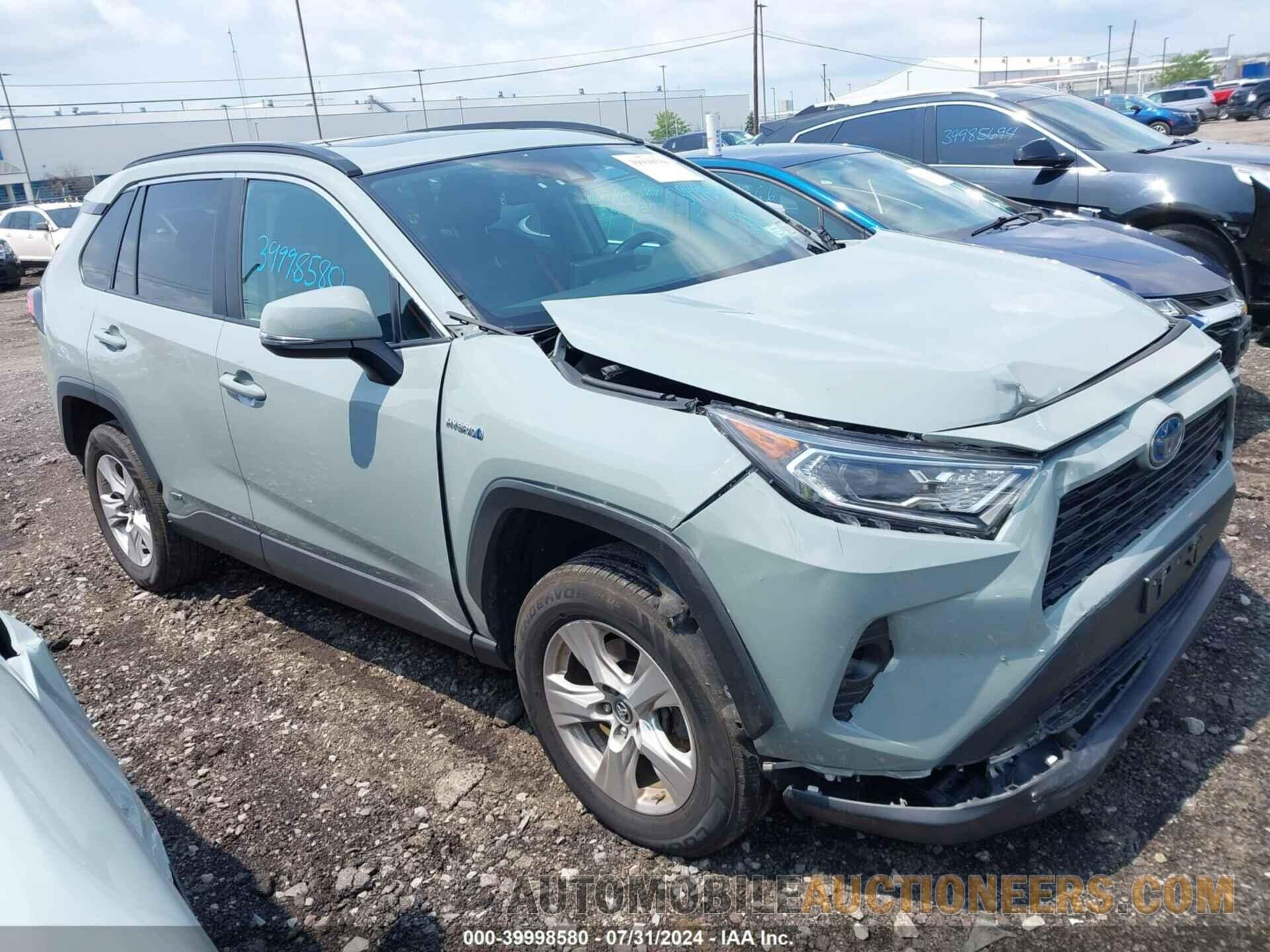 2T3RWRFV6KW011922 TOYOTA RAV4 HYBRID 2019