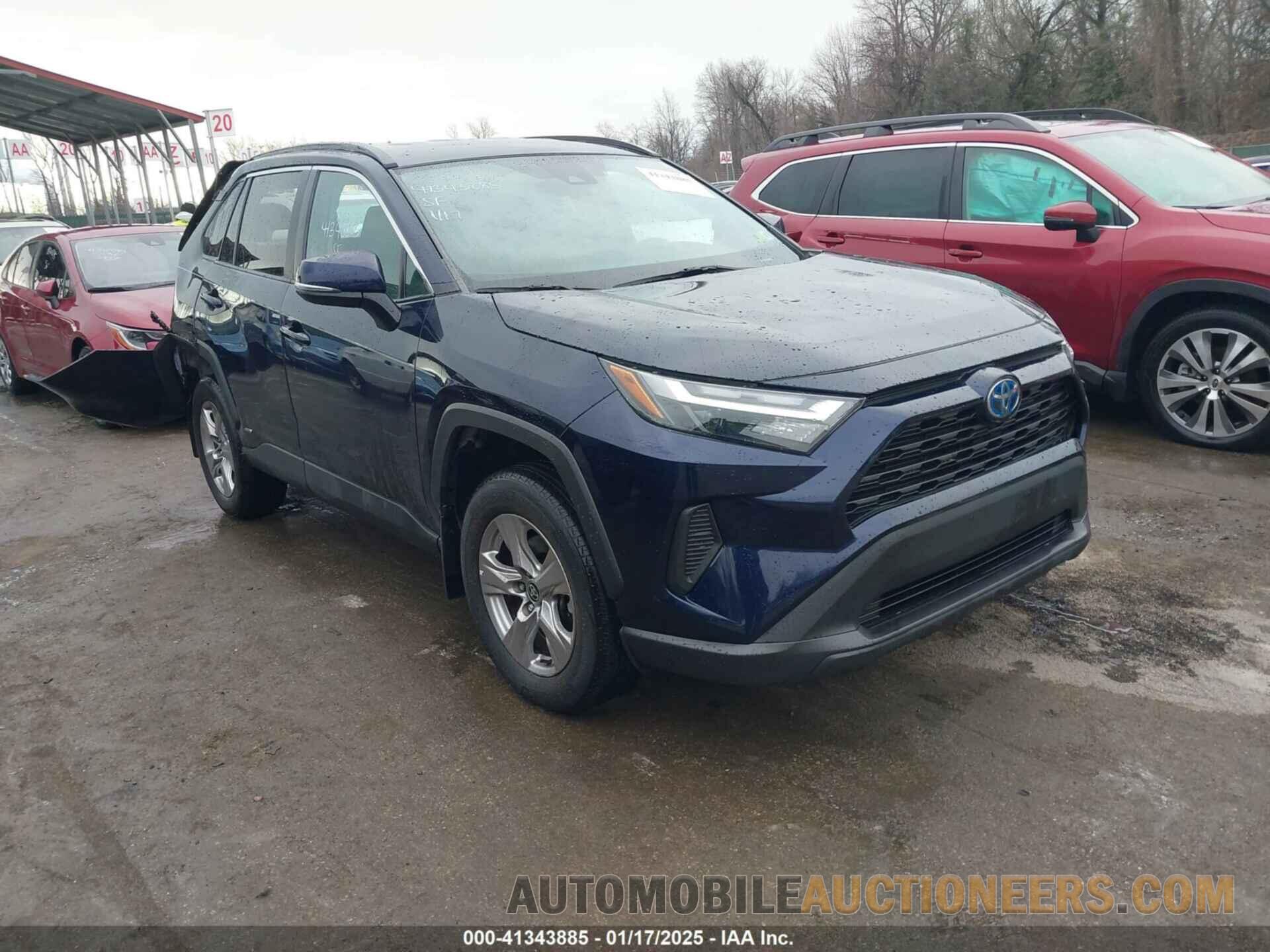 2T3RWRFV7NW133693 TOYOTA RAV4 HYBRID 2022