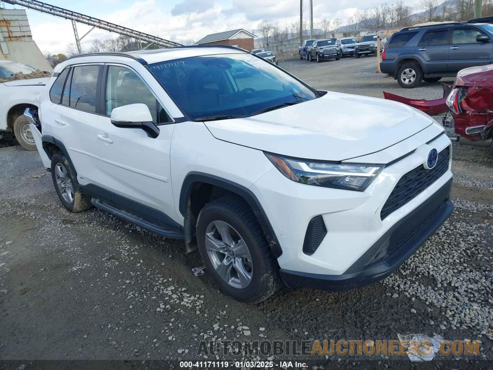 2T3RWRFVXNW132599 TOYOTA RAV4 HYBRID 2022