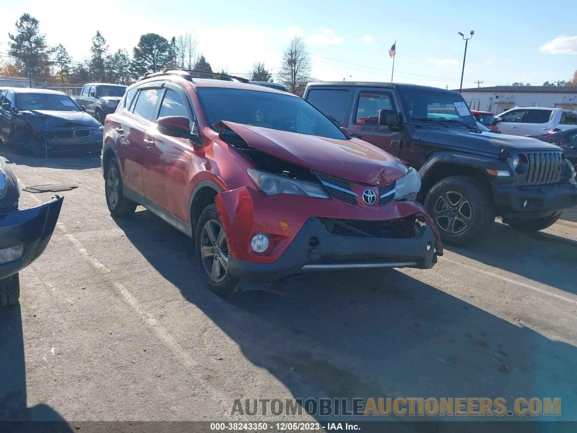 2T3WFREV0FW131449 TOYOTA RAV4 2015