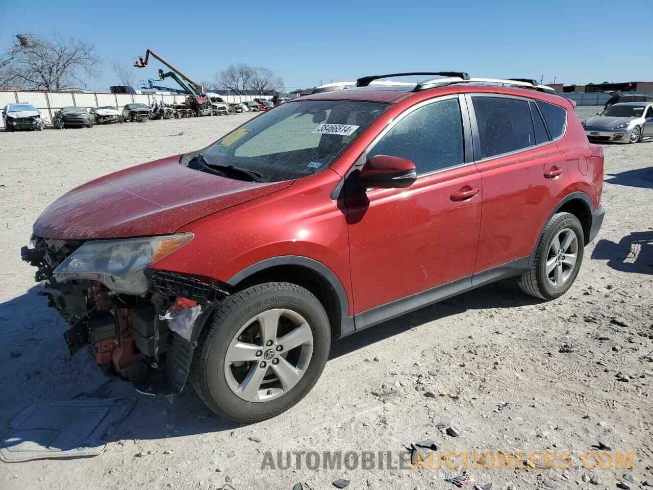 2T3WFREV0FW132276 TOYOTA RAV4 2015