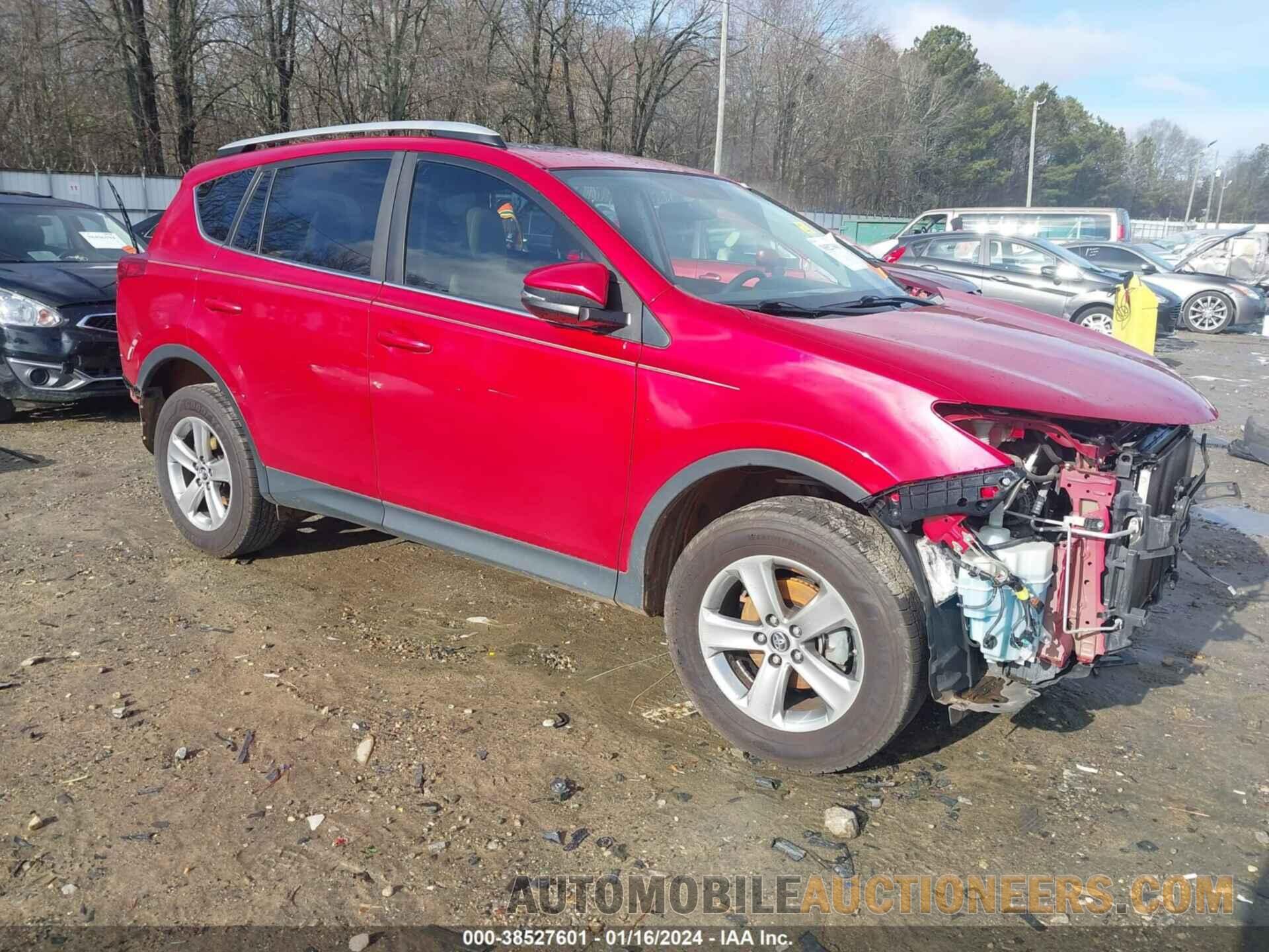 2T3WFREV0FW134030 TOYOTA RAV4 2015