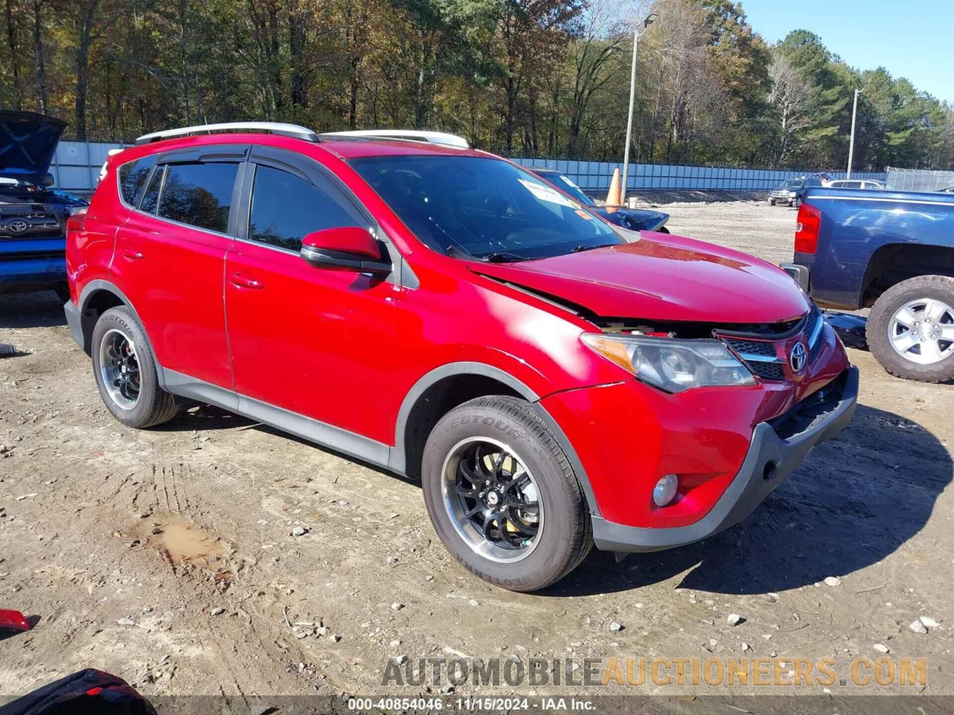 2T3WFREV0FW140345 TOYOTA RAV4 2015