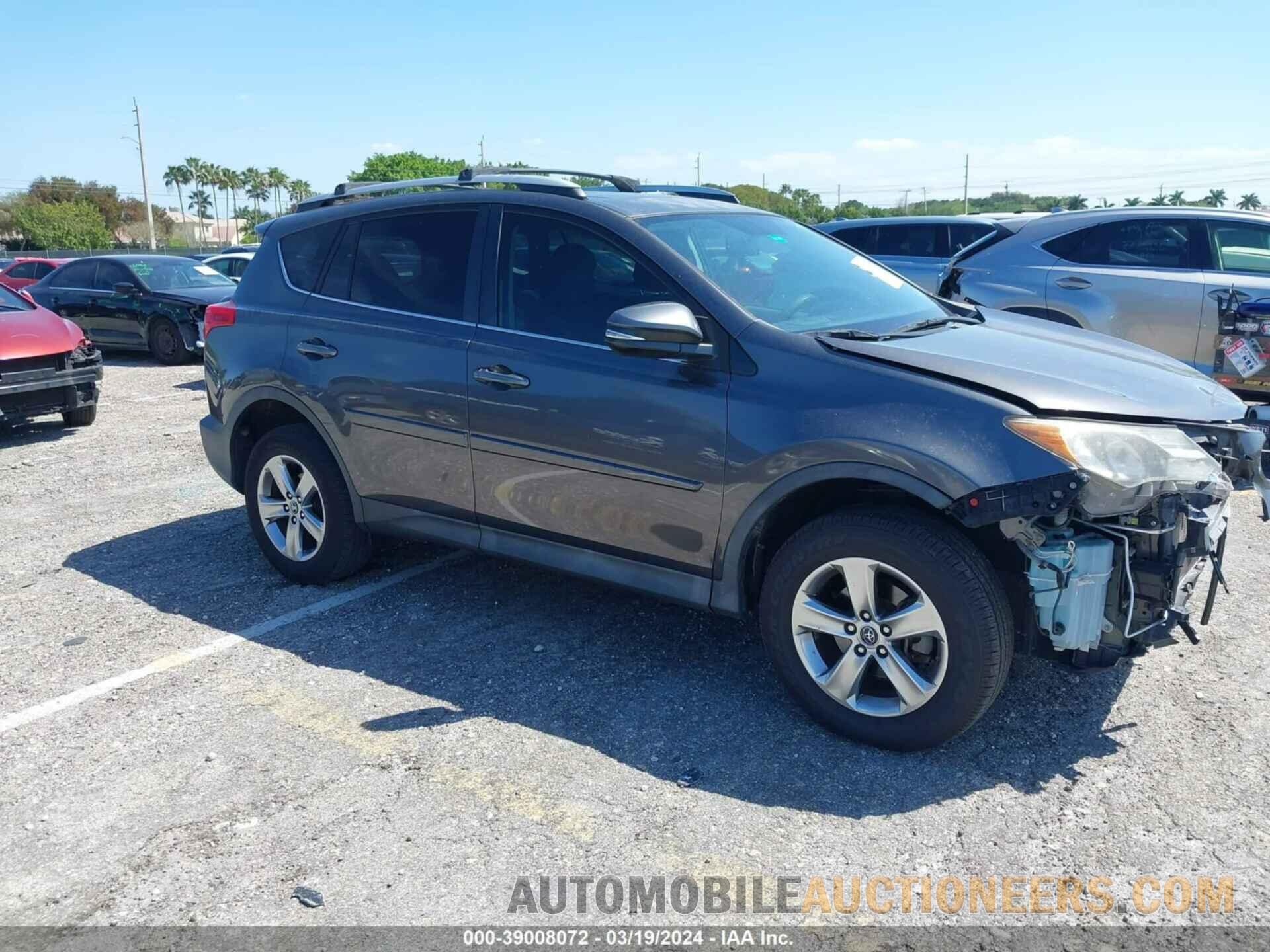 2T3WFREV0FW158344 TOYOTA RAV4 2015