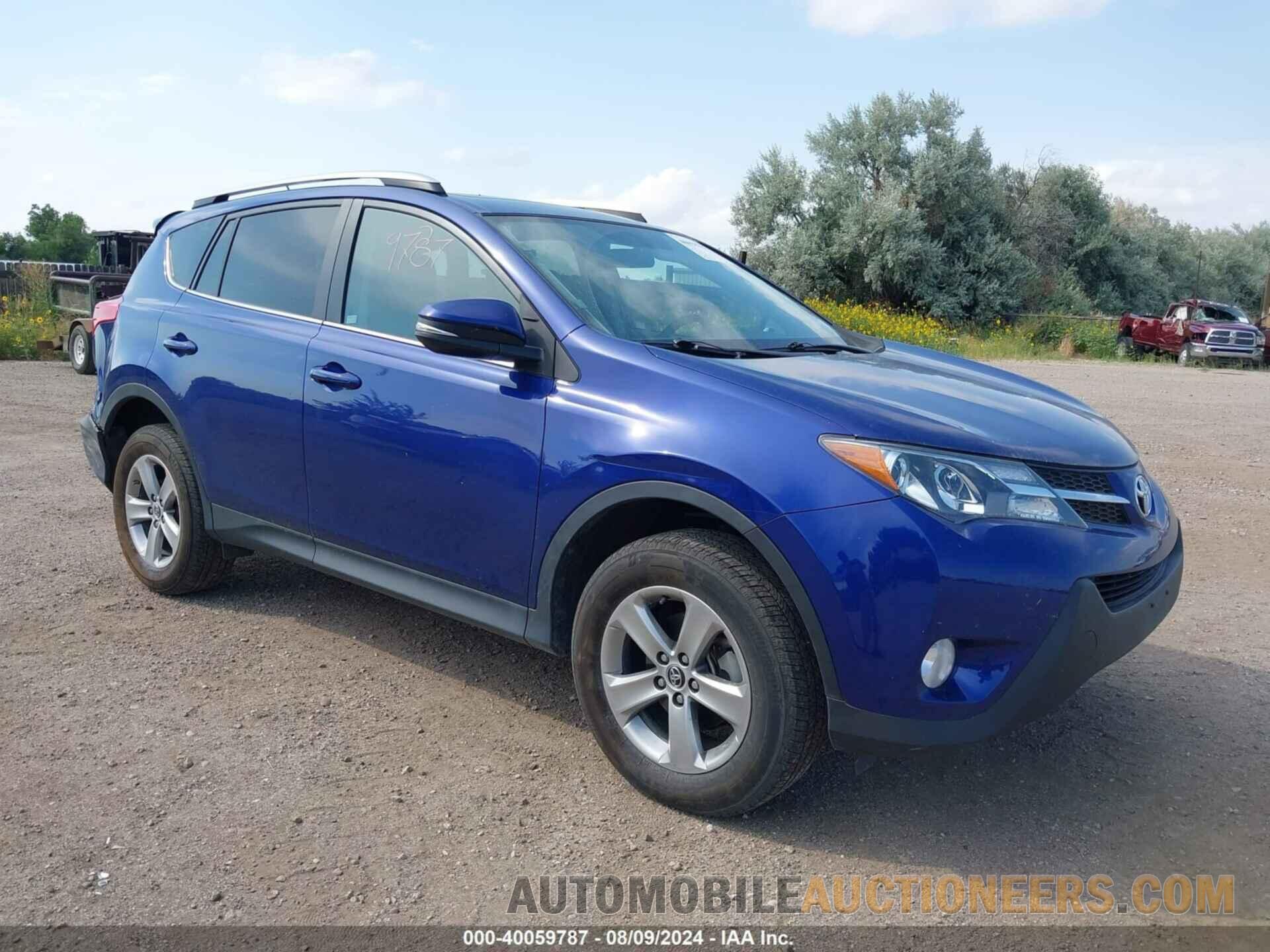 2T3WFREV0FW160529 TOYOTA RAV4 2015