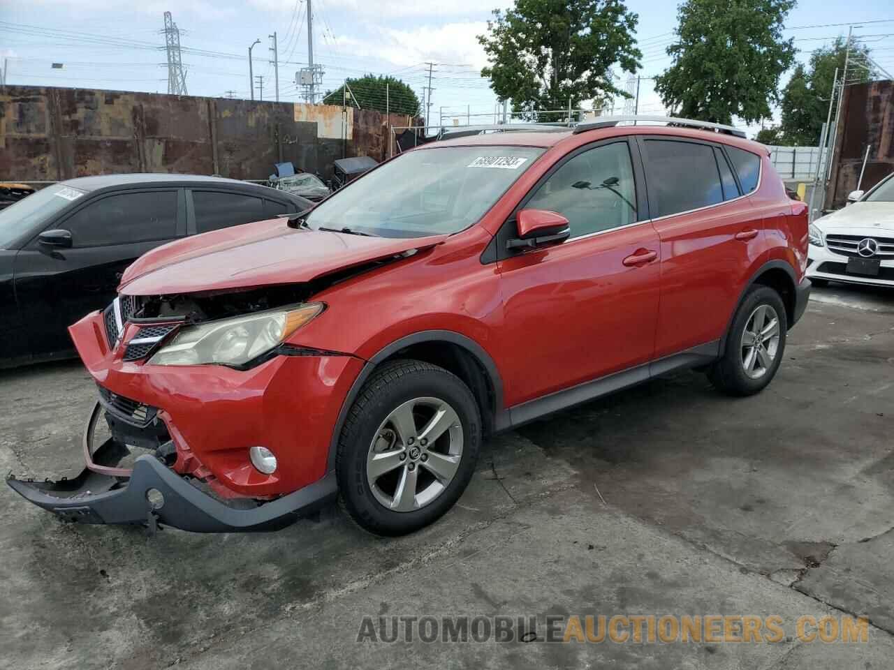 2T3WFREV0FW166279 TOYOTA RAV4 2015