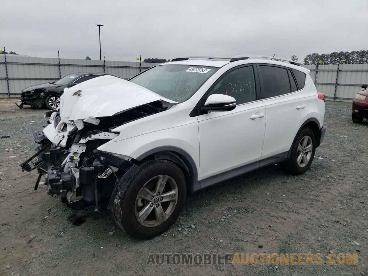 2T3WFREV0FW182532 TOYOTA RAV4 2015