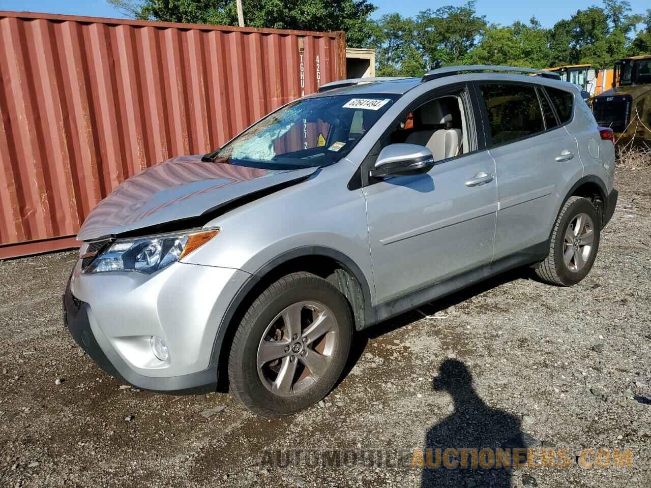 2T3WFREV0FW208580 TOYOTA RAV4 2015