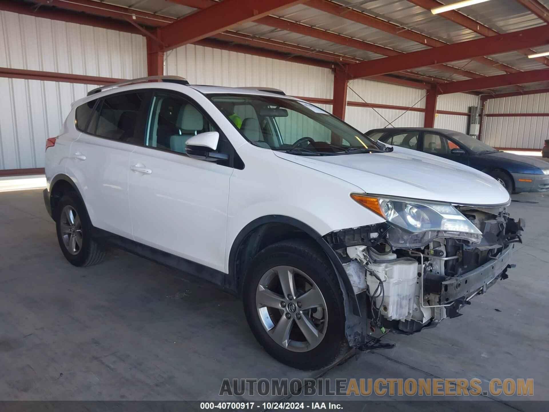 2T3WFREV1FW132786 TOYOTA RAV4 2015