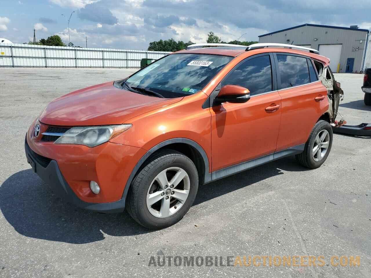 2T3WFREV1FW132884 TOYOTA RAV4 2015