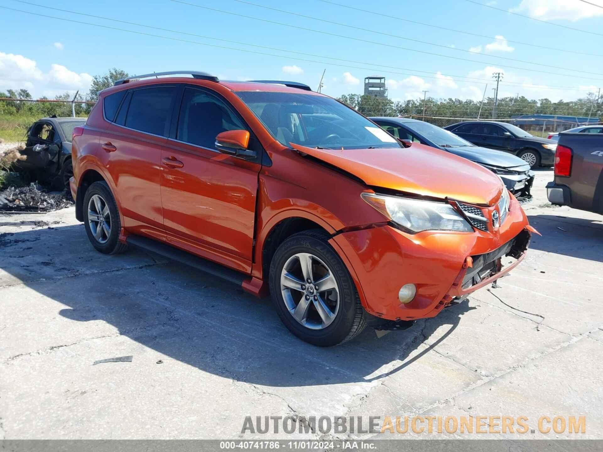 2T3WFREV1FW152343 TOYOTA RAV4 2015