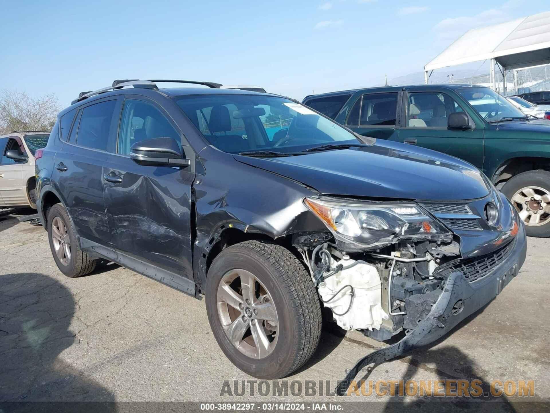 2T3WFREV1FW175752 TOYOTA RAV4 2015