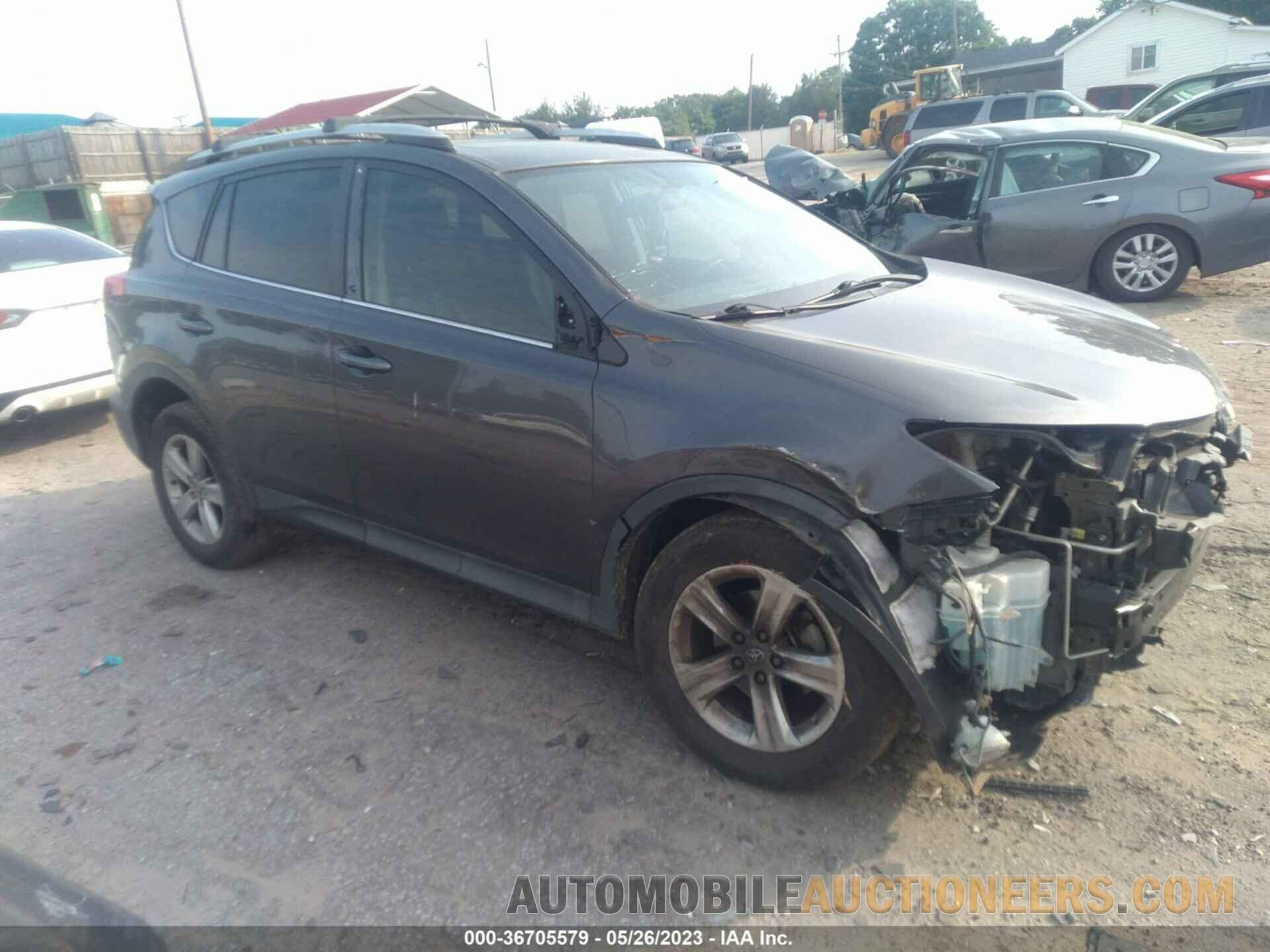 2T3WFREV1FW176769 TOYOTA RAV4 2015