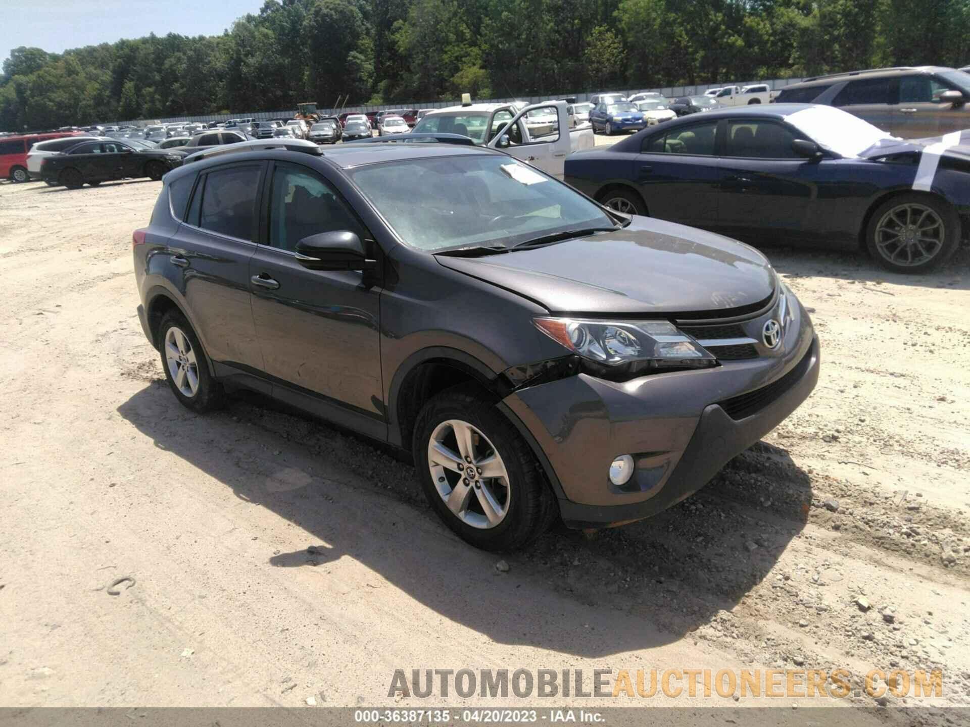 2T3WFREV1FW185777 TOYOTA RAV4 2015