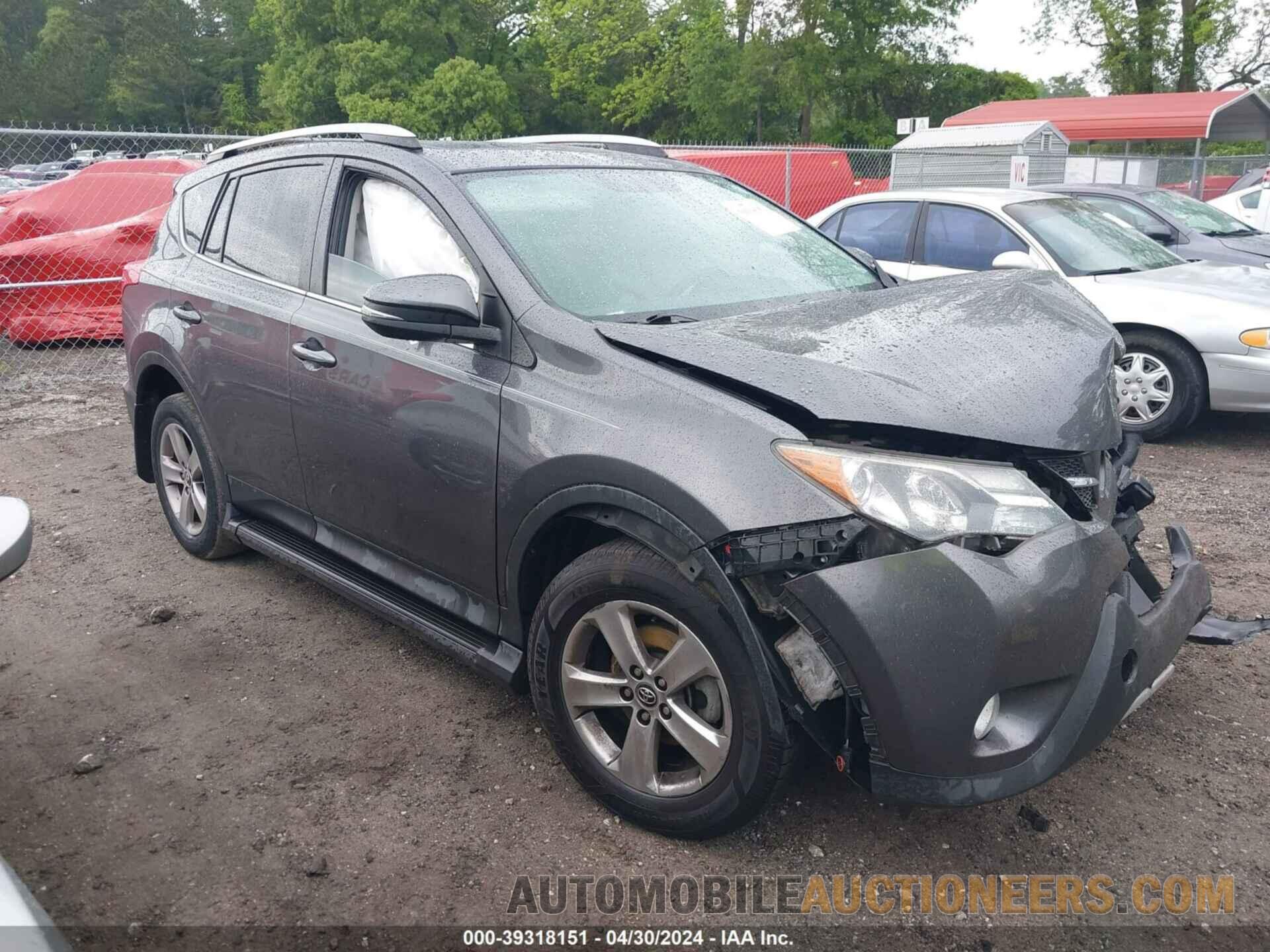 2T3WFREV1FW187495 TOYOTA RAV4 2015