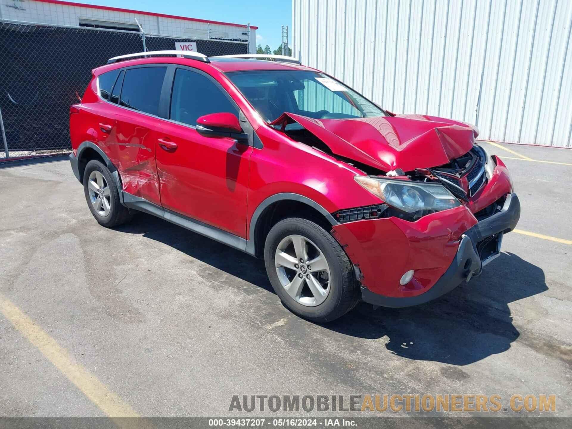 2T3WFREV1FW187884 TOYOTA RAV4 2015