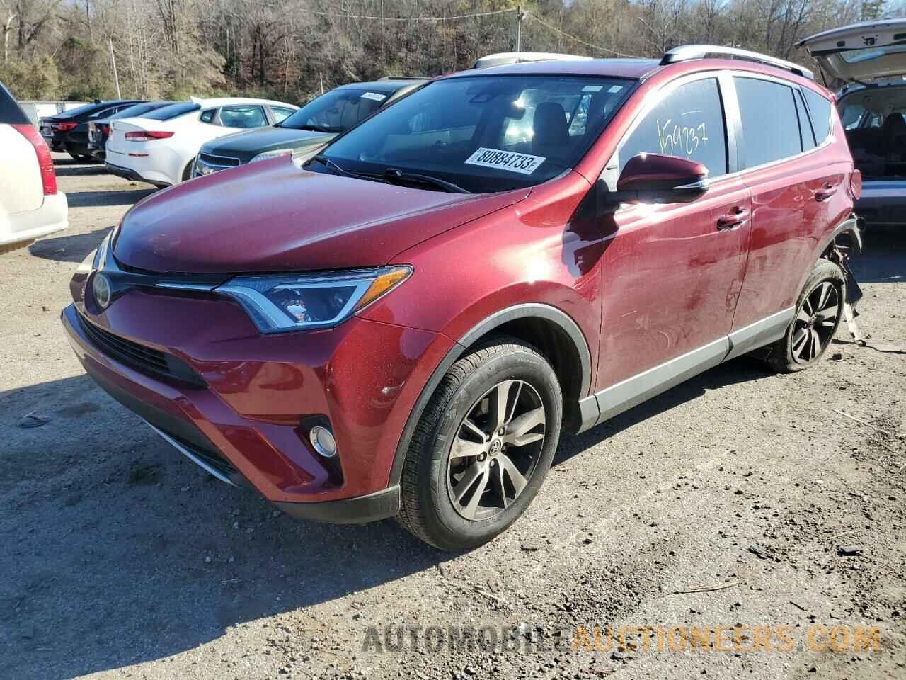 2T3WFREV1JW443983 TOYOTA RAV4 2018