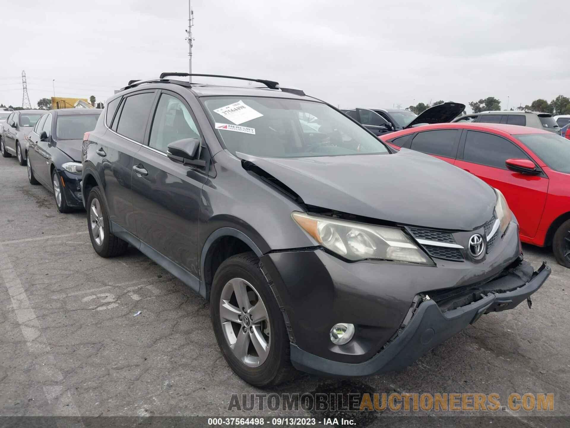 2T3WFREV2FW137088 TOYOTA RAV4 2015