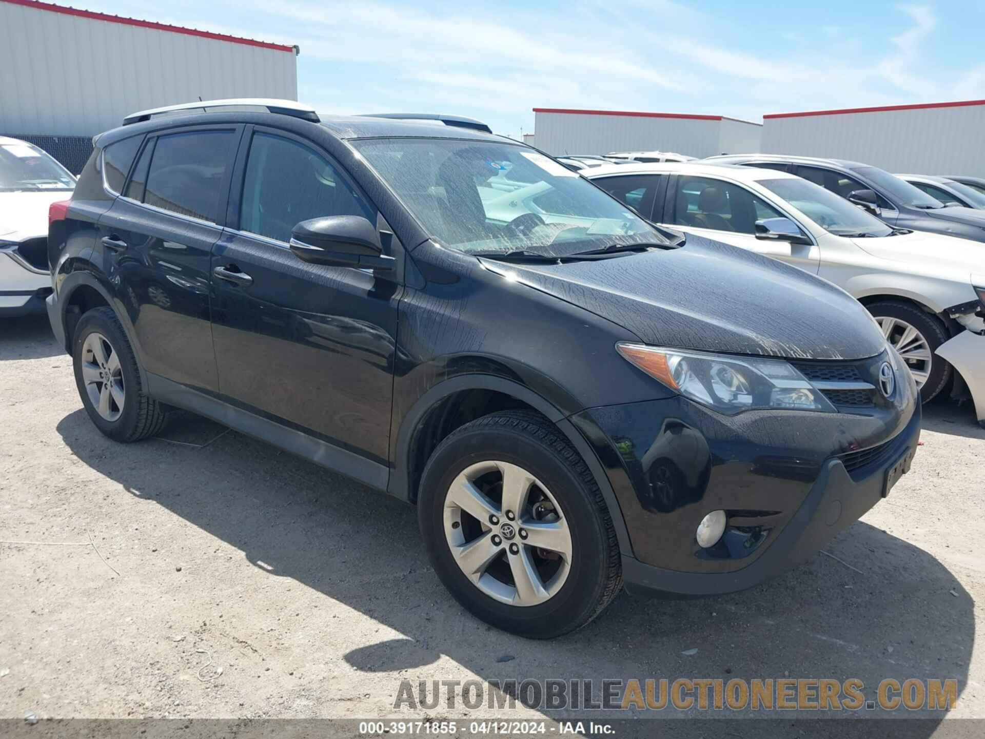 2T3WFREV2FW137186 TOYOTA RAV4 2015