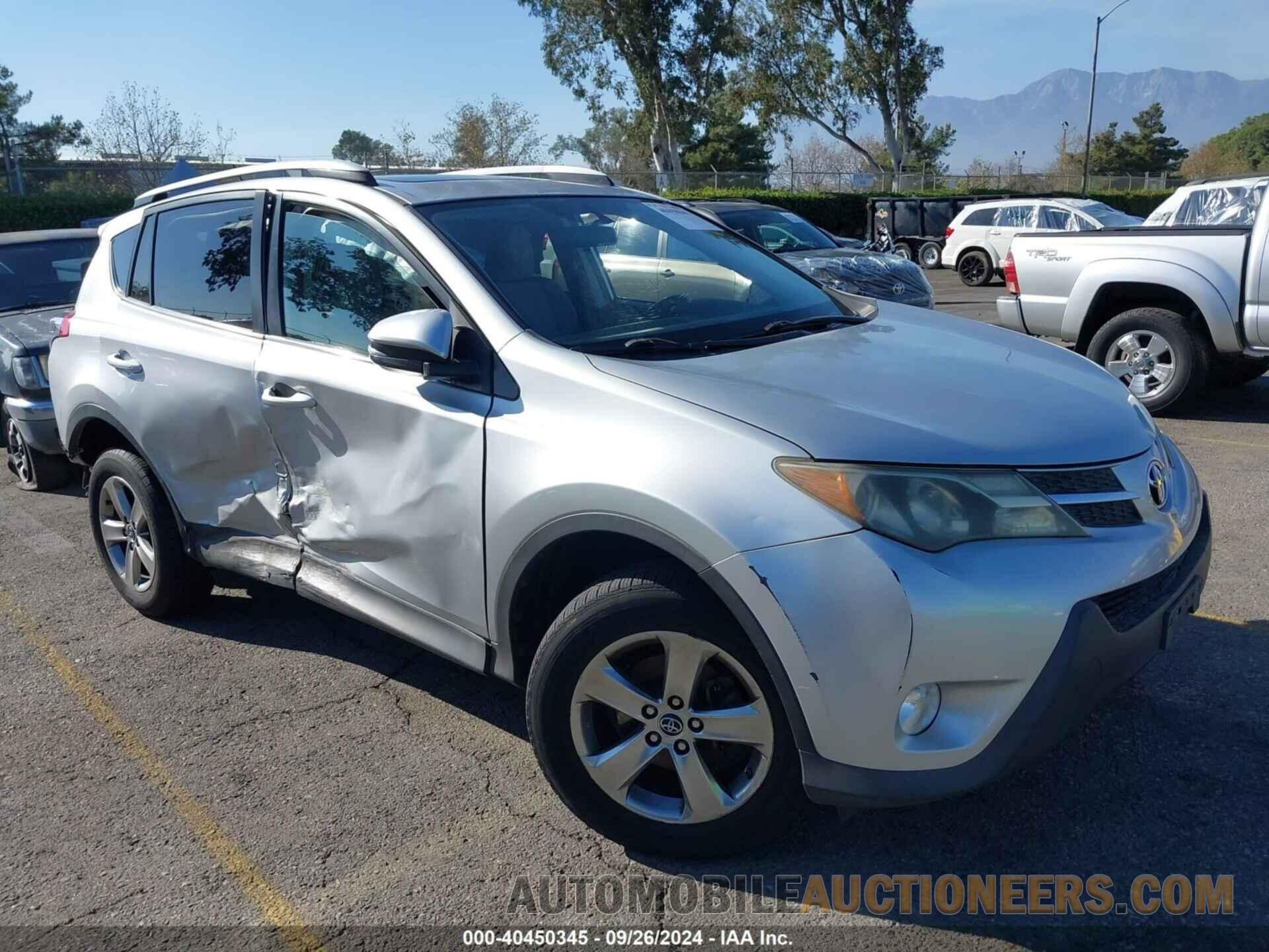 2T3WFREV2FW148348 TOYOTA RAV4 2015