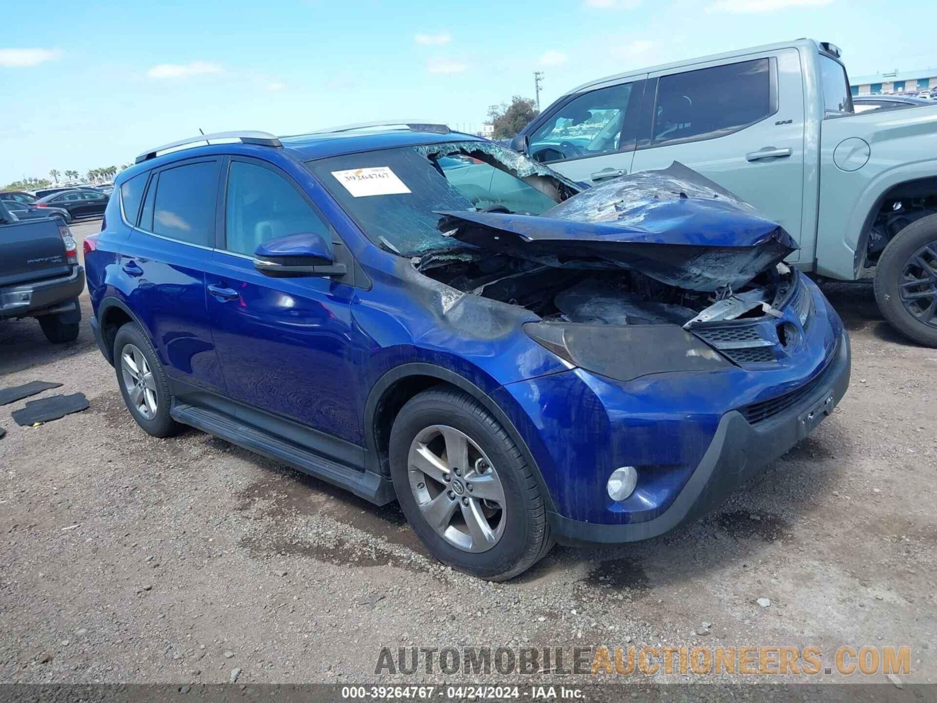 2T3WFREV2FW154361 TOYOTA RAV4 2015