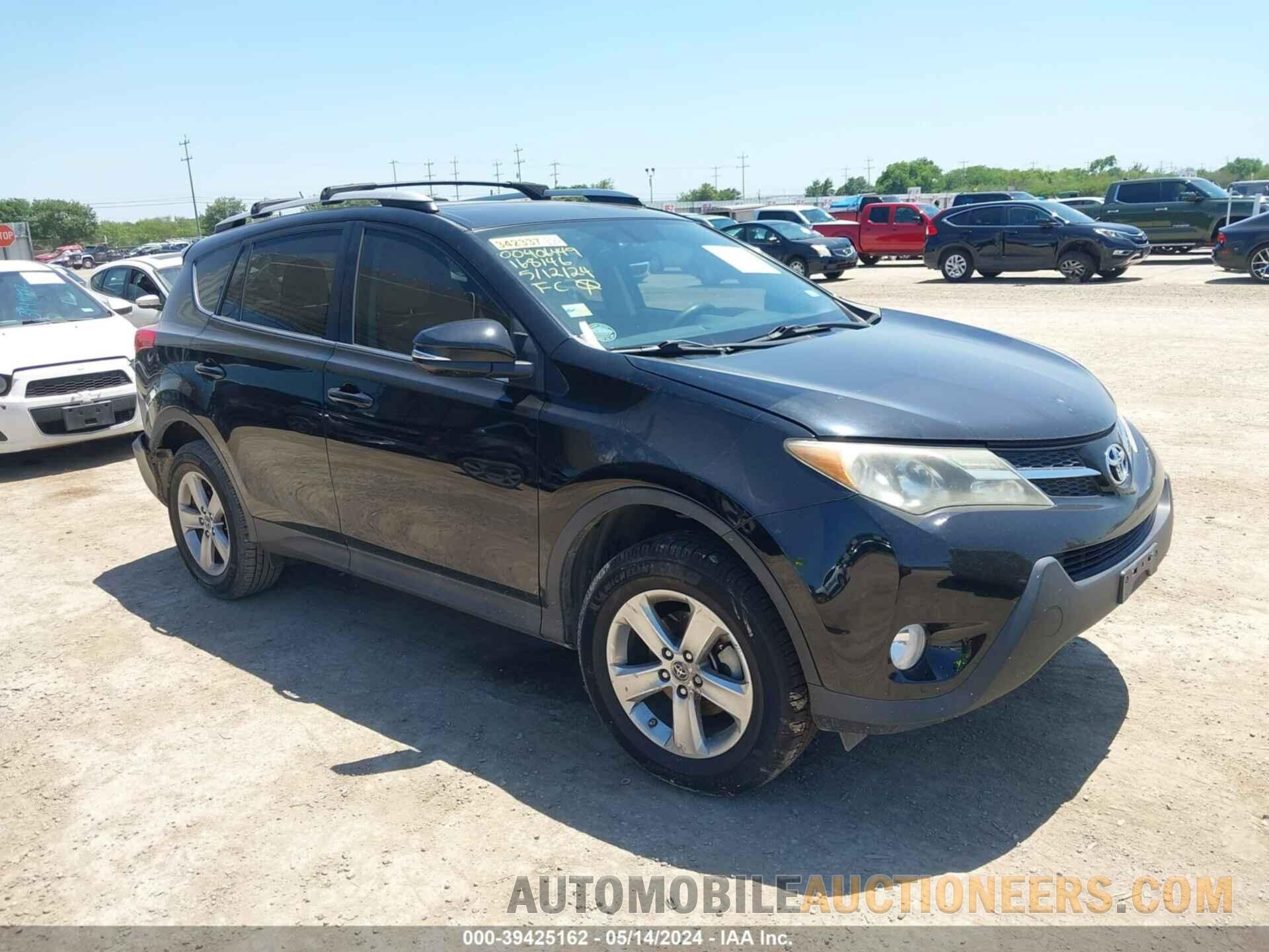 2T3WFREV2FW168146 TOYOTA RAV4 2015