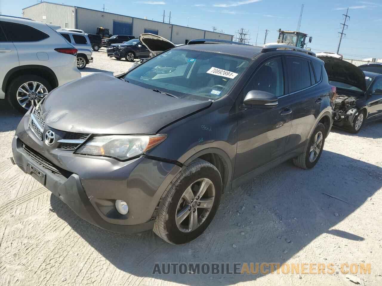 2T3WFREV2FW170754 TOYOTA RAV4 2015