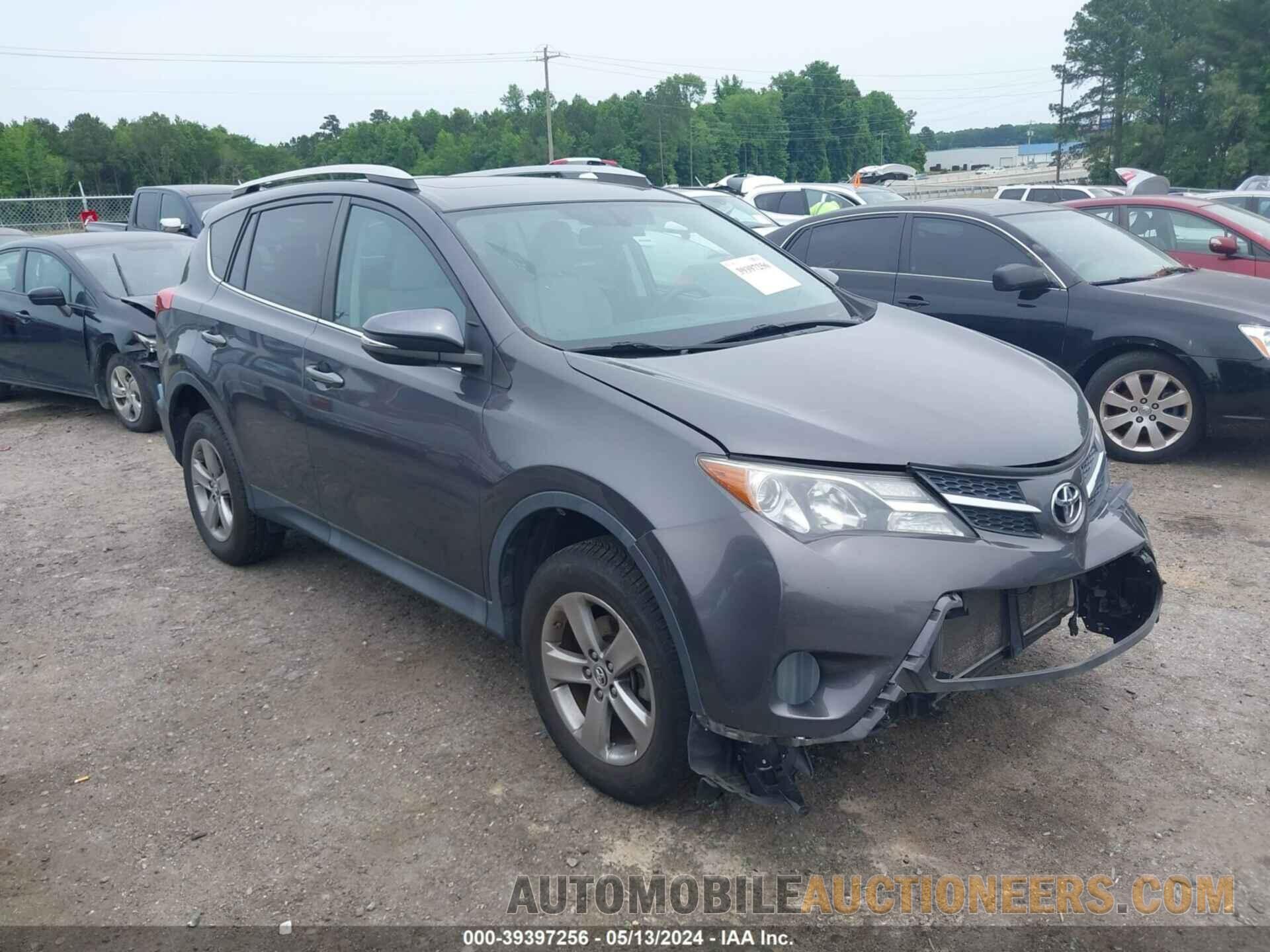 2T3WFREV2FW174884 TOYOTA RAV4 2015