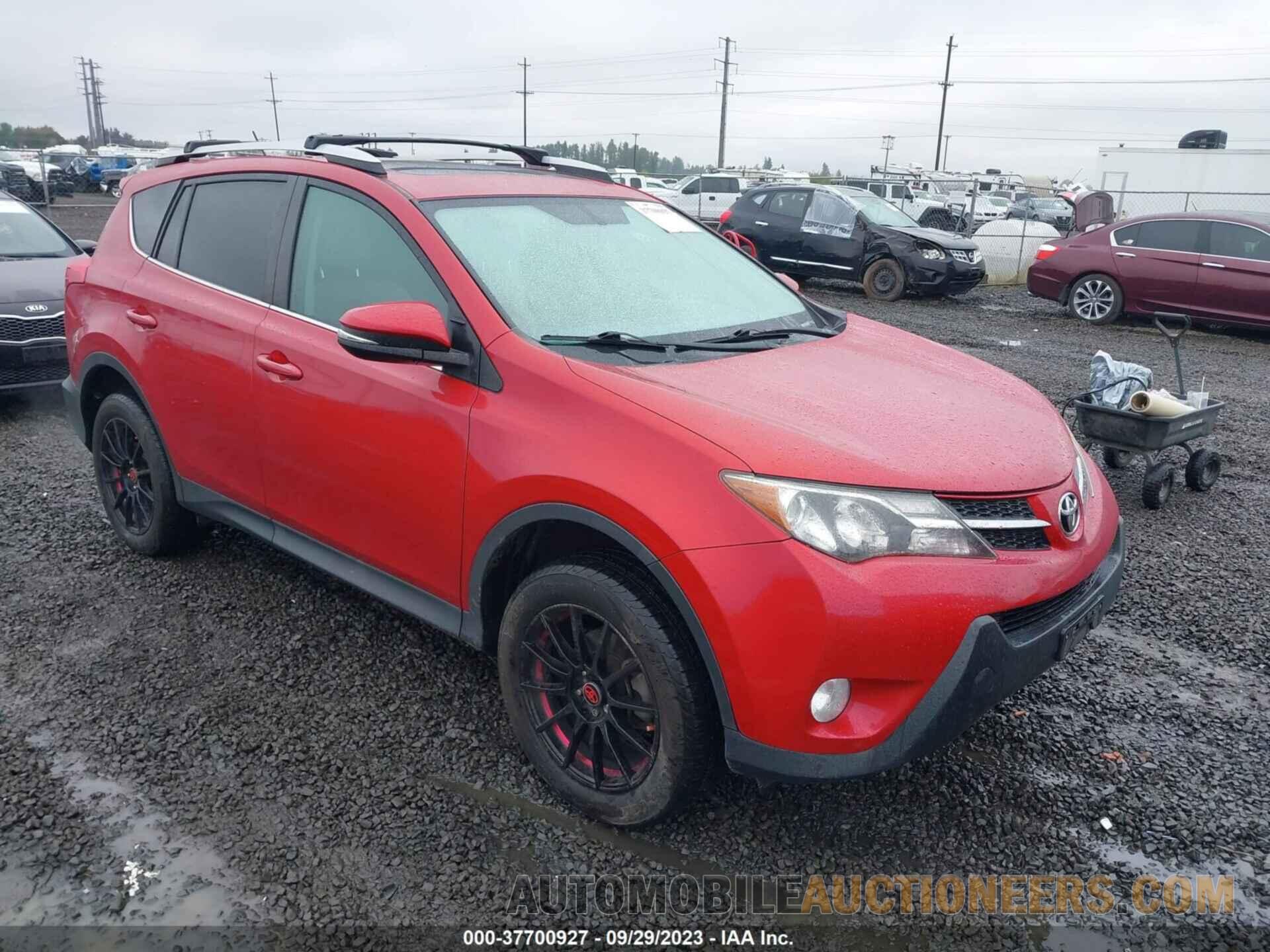 2T3WFREV2FW178224 TOYOTA RAV4 2015