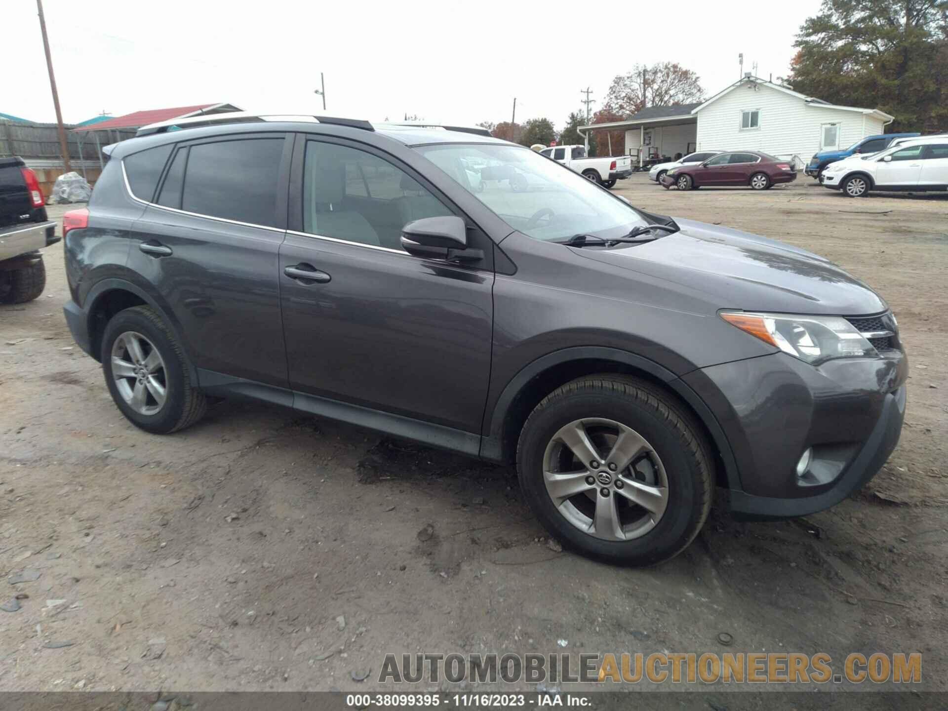 2T3WFREV2FW182807 TOYOTA RAV4 2015