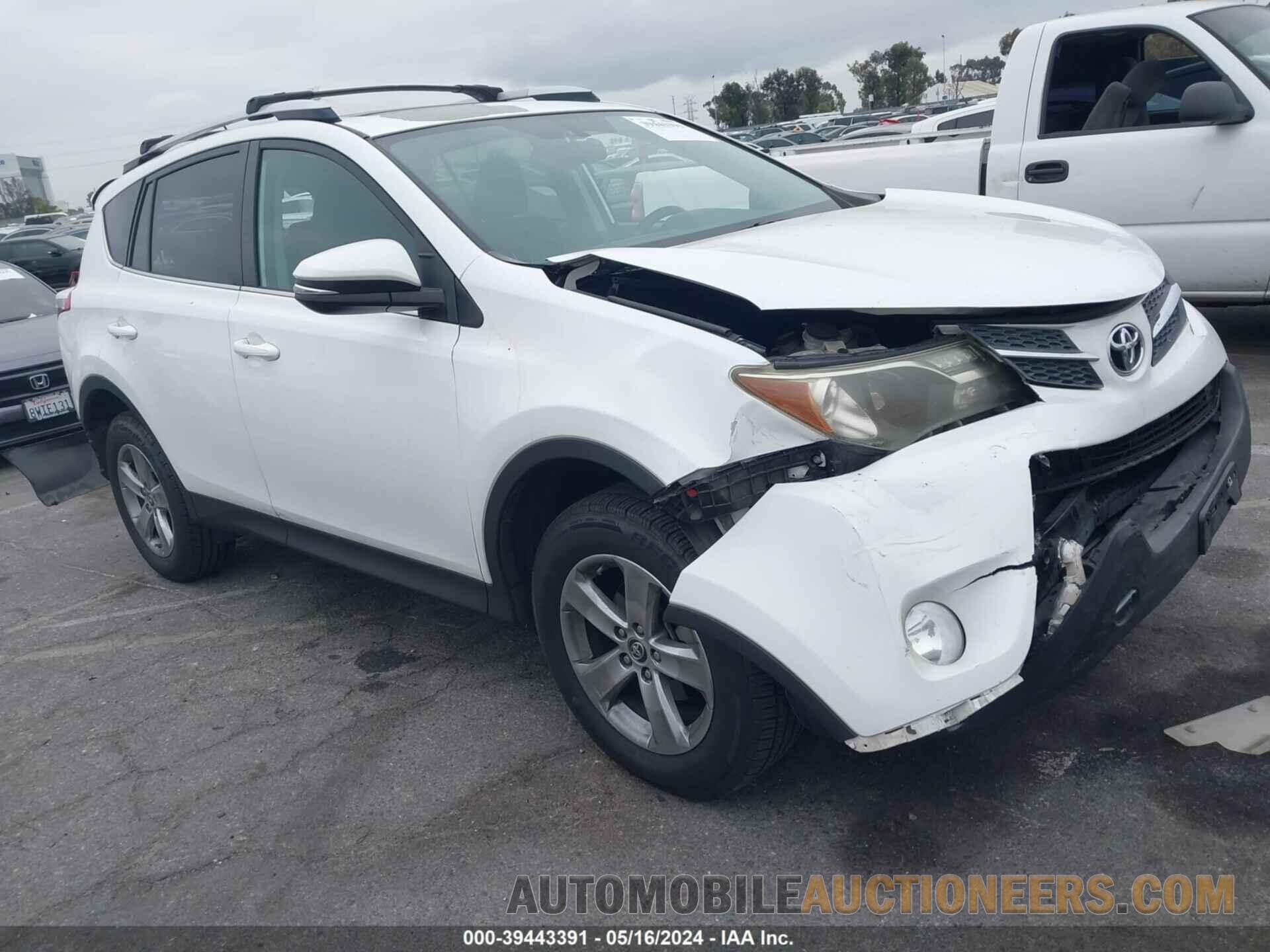 2T3WFREV2FW183214 TOYOTA RAV4 2015