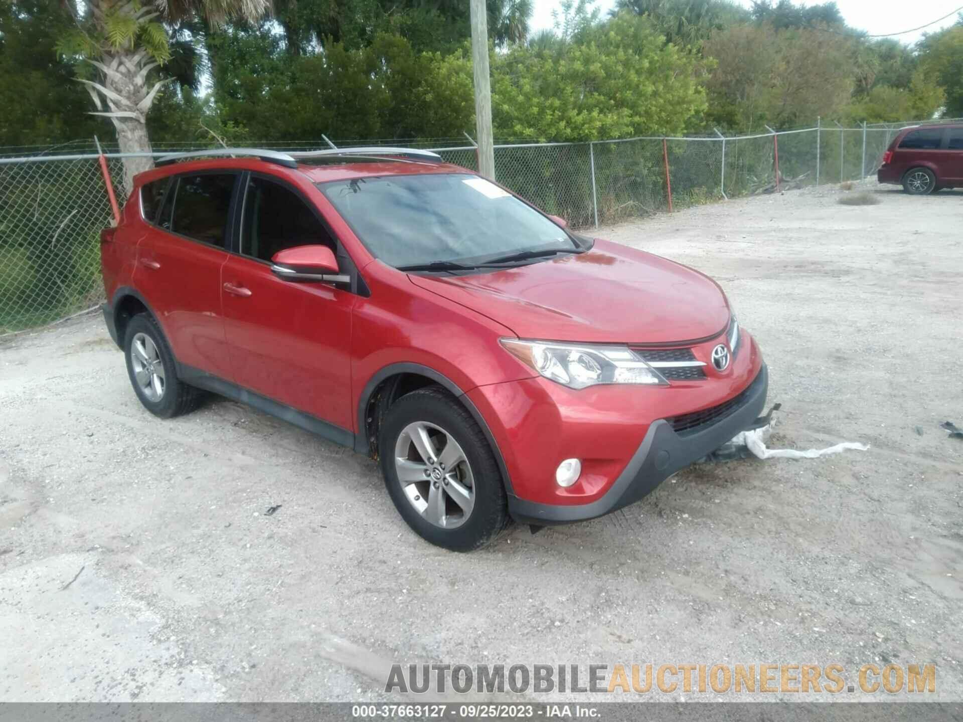 2T3WFREV2FW205146 TOYOTA RAV4 2015