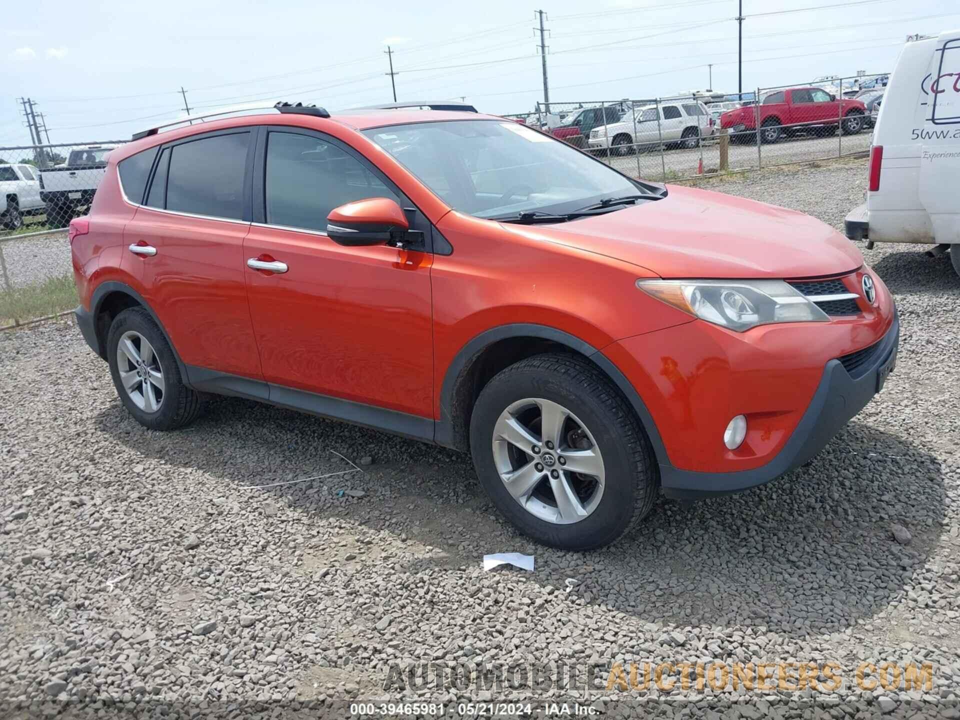 2T3WFREV2FW206815 TOYOTA RAV4 2015