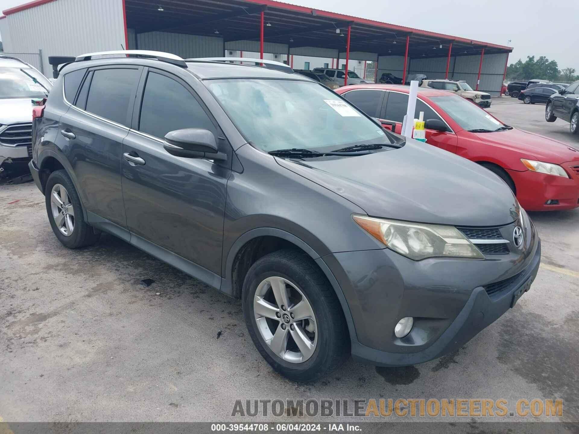 2T3WFREV2FW207866 TOYOTA RAV4 2015