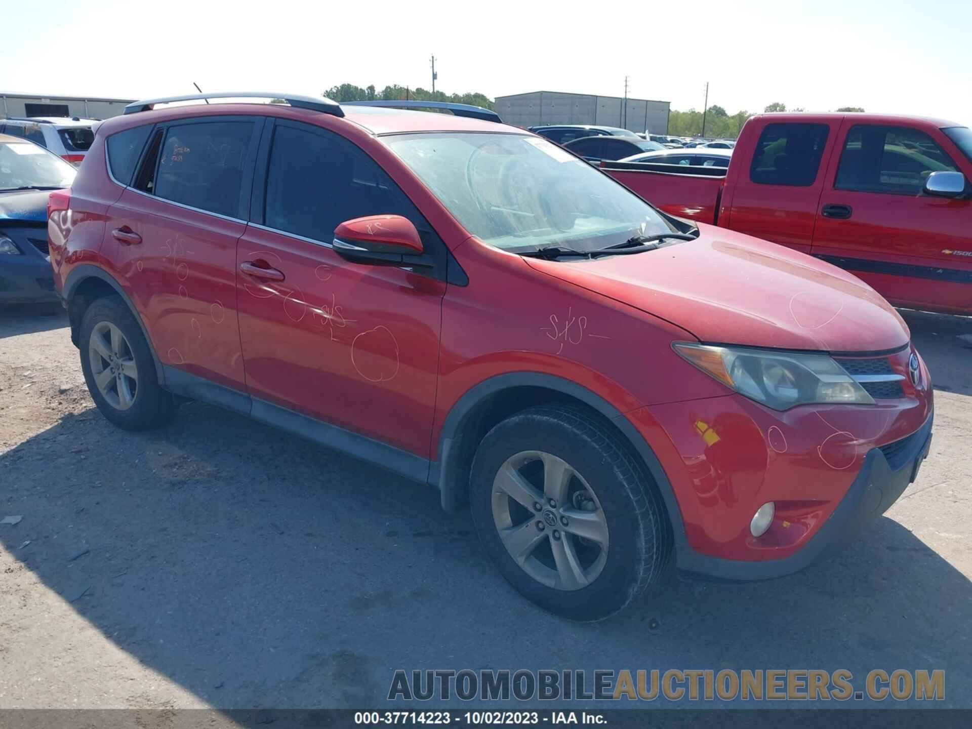 2T3WFREV2FW213456 TOYOTA RAV4 2015