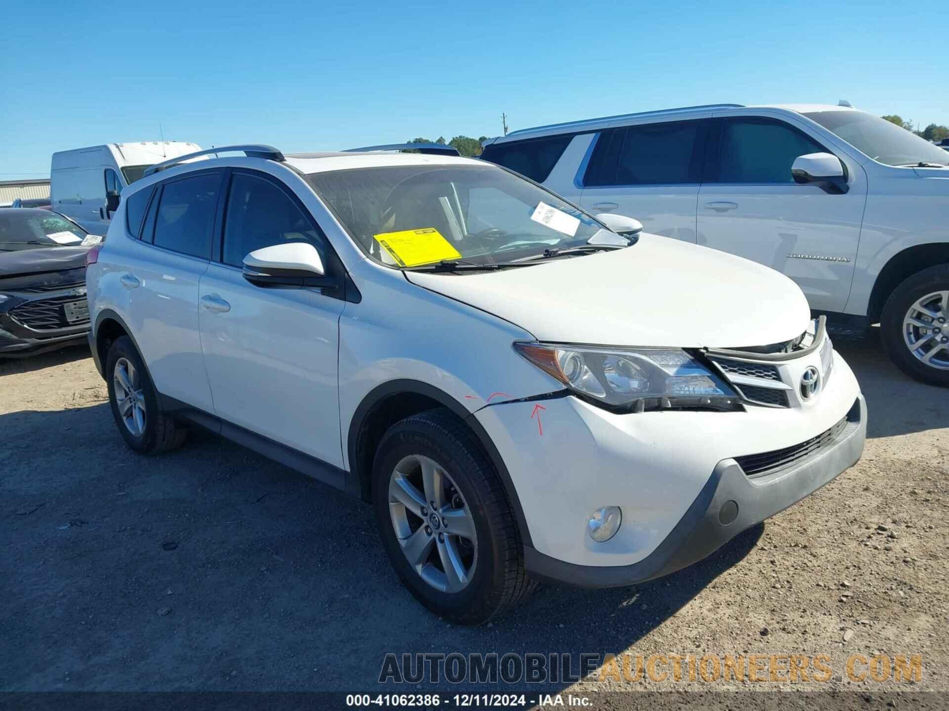 2T3WFREV2FW214557 TOYOTA RAV4 2015