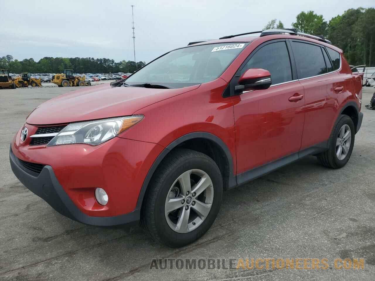 2T3WFREV2FW229009 TOYOTA RAV4 2015