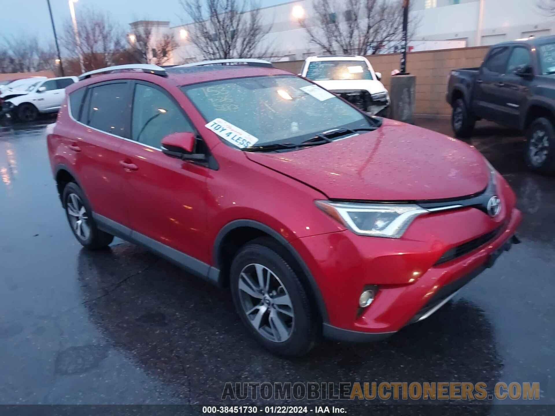 2T3WFREV2GW256907 TOYOTA RAV4 2016